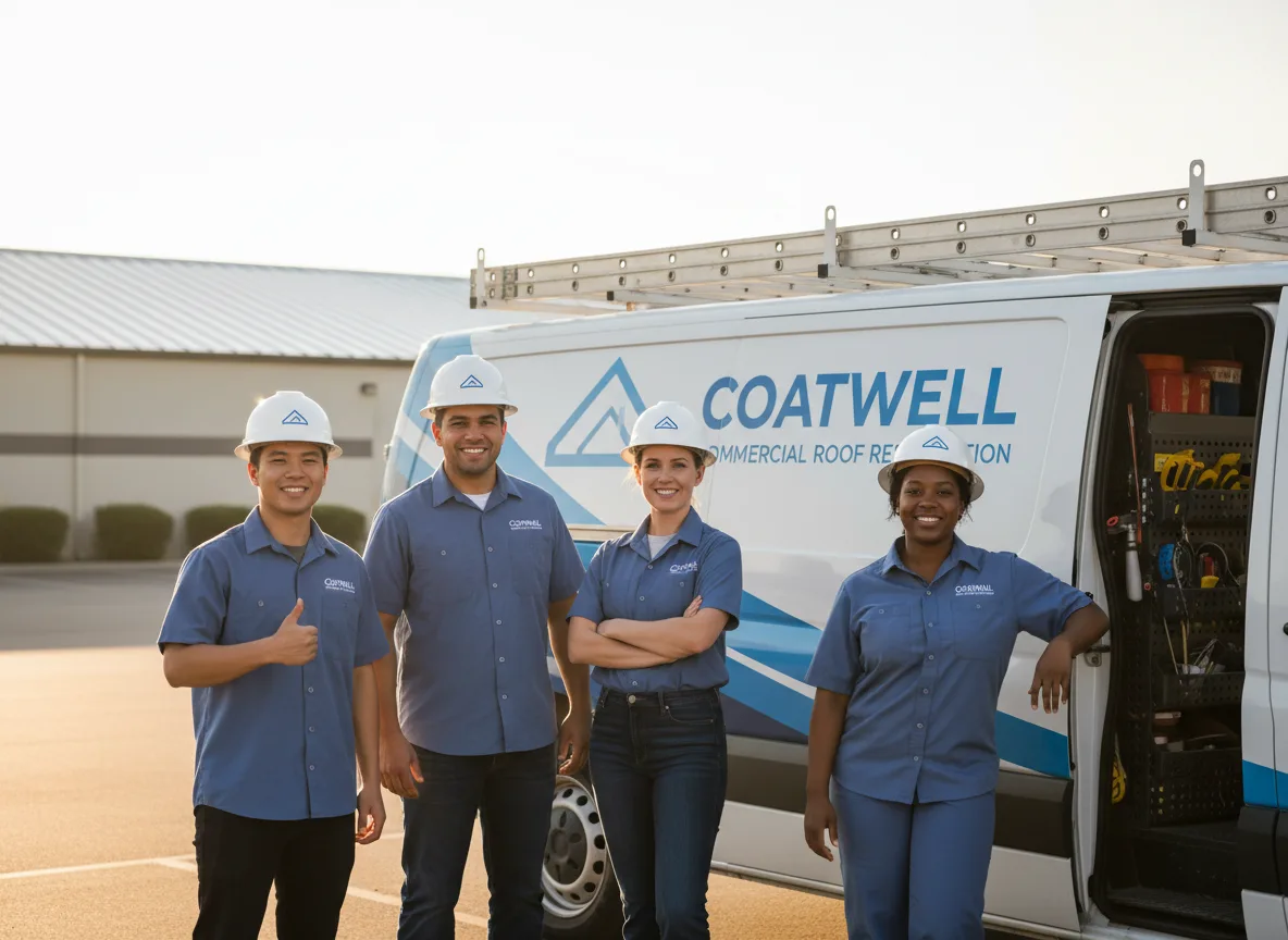 Commercial roof coating company in Custer City, PA